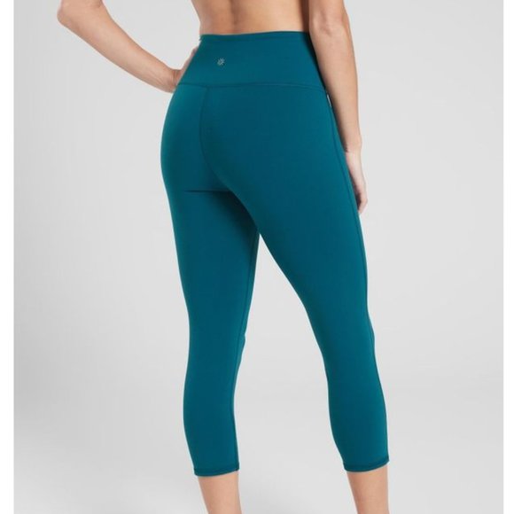 Teal capri leggings Clearance